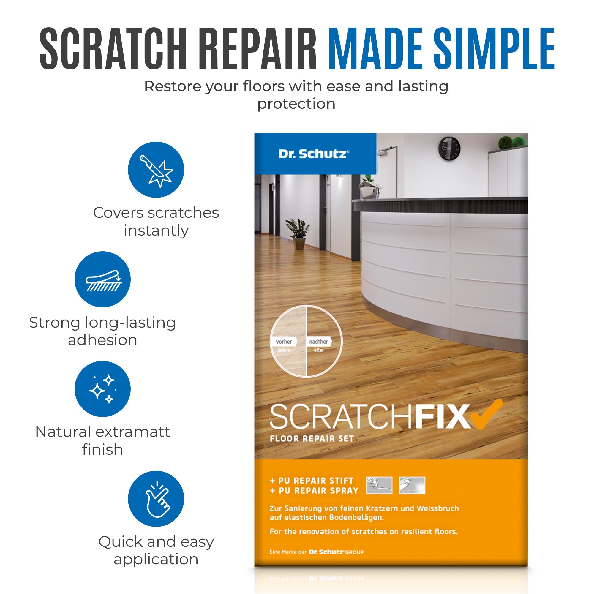 ScratchFix PU Floor Repair Set image 2