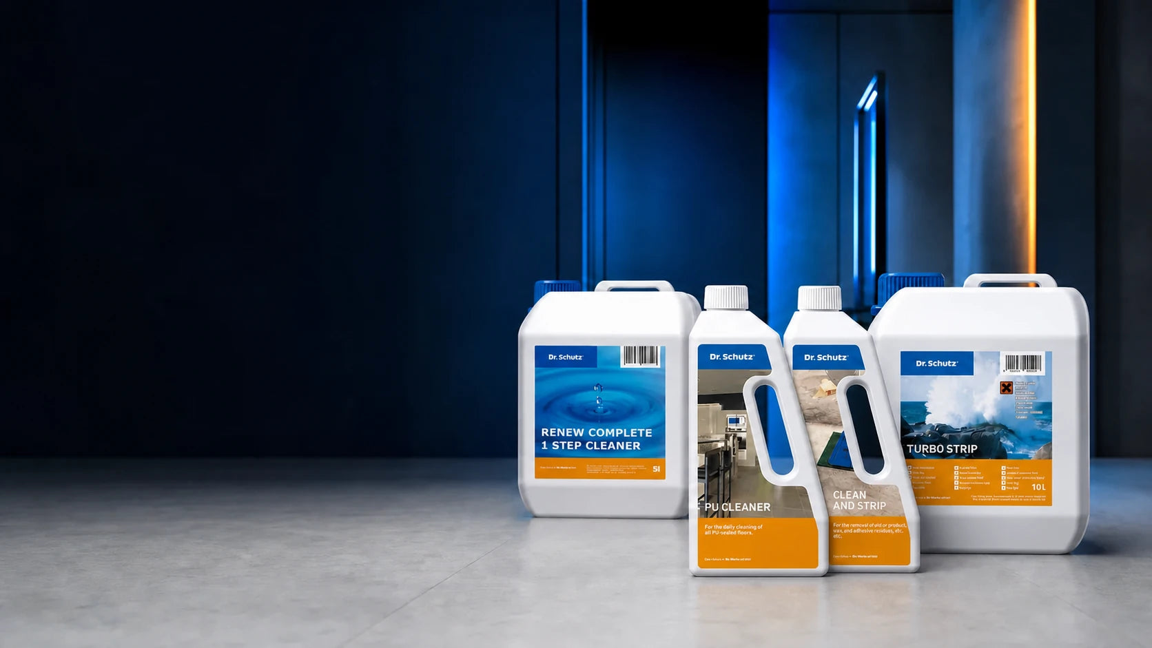 Dr. Schutz professional floor care products