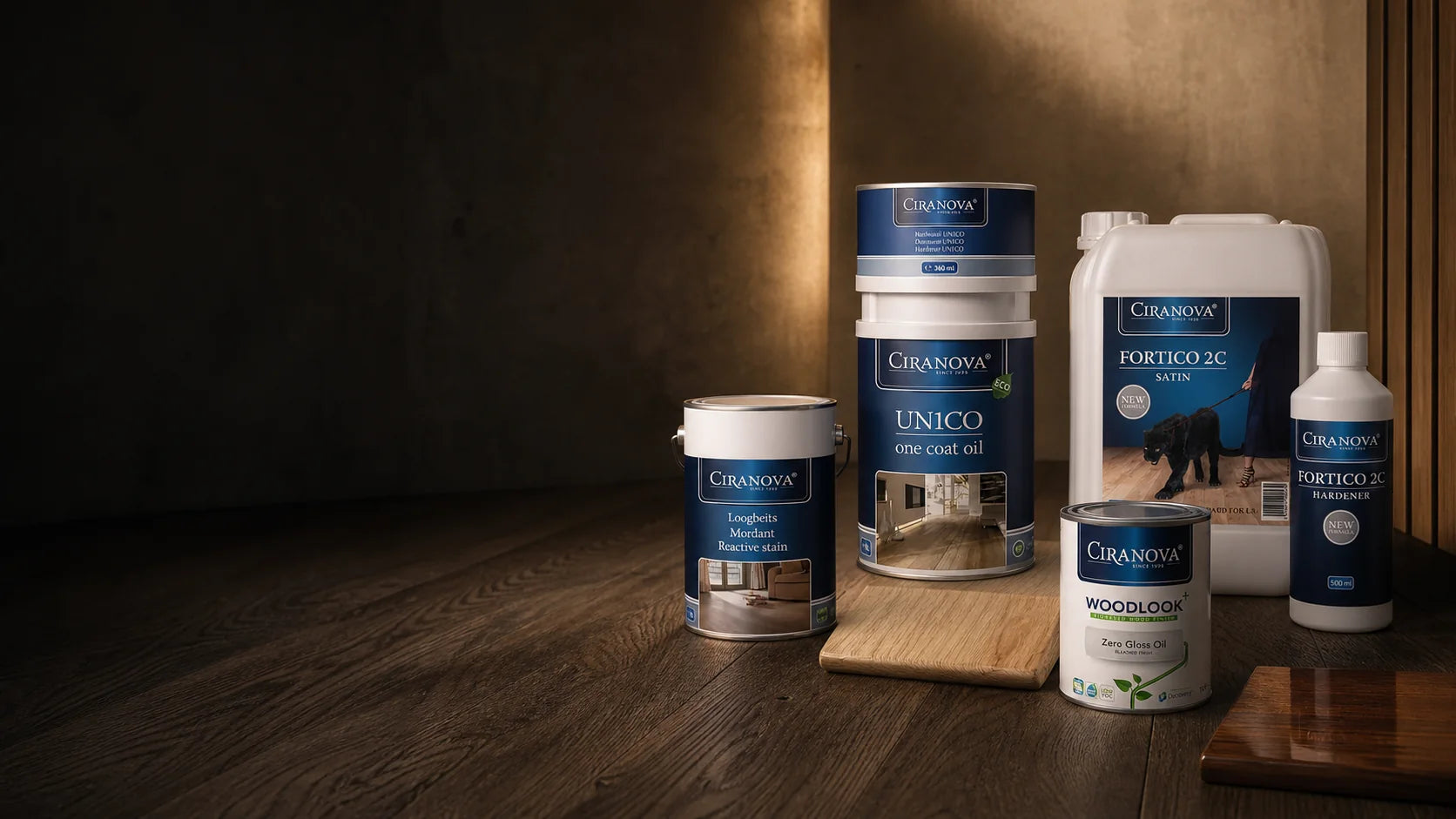 Ciranova professional wood finishing systems